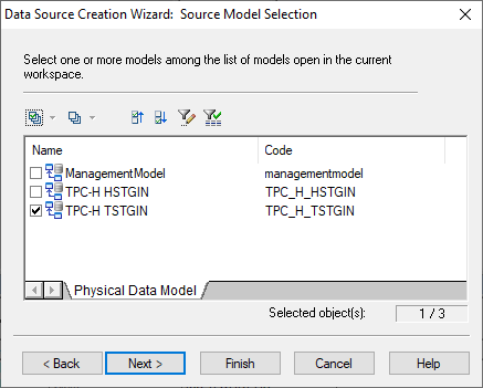 Source Model Selection
