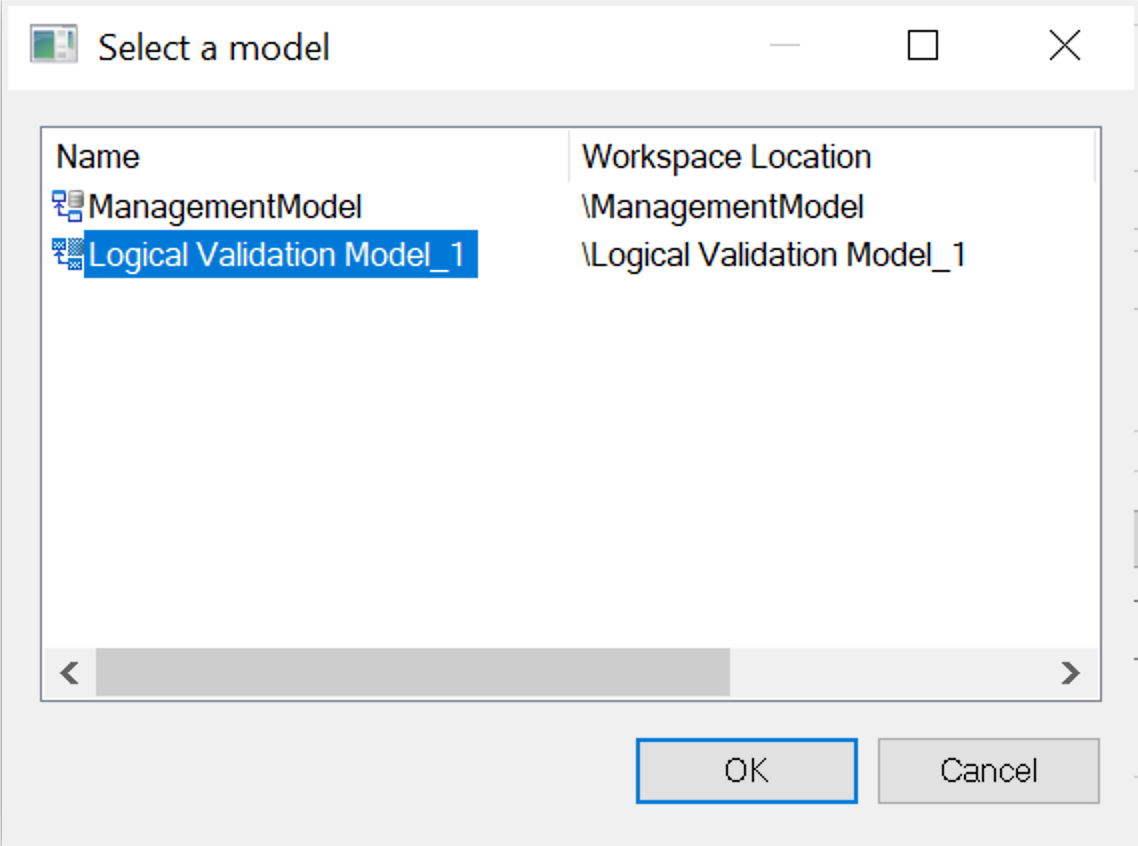 Select a model
