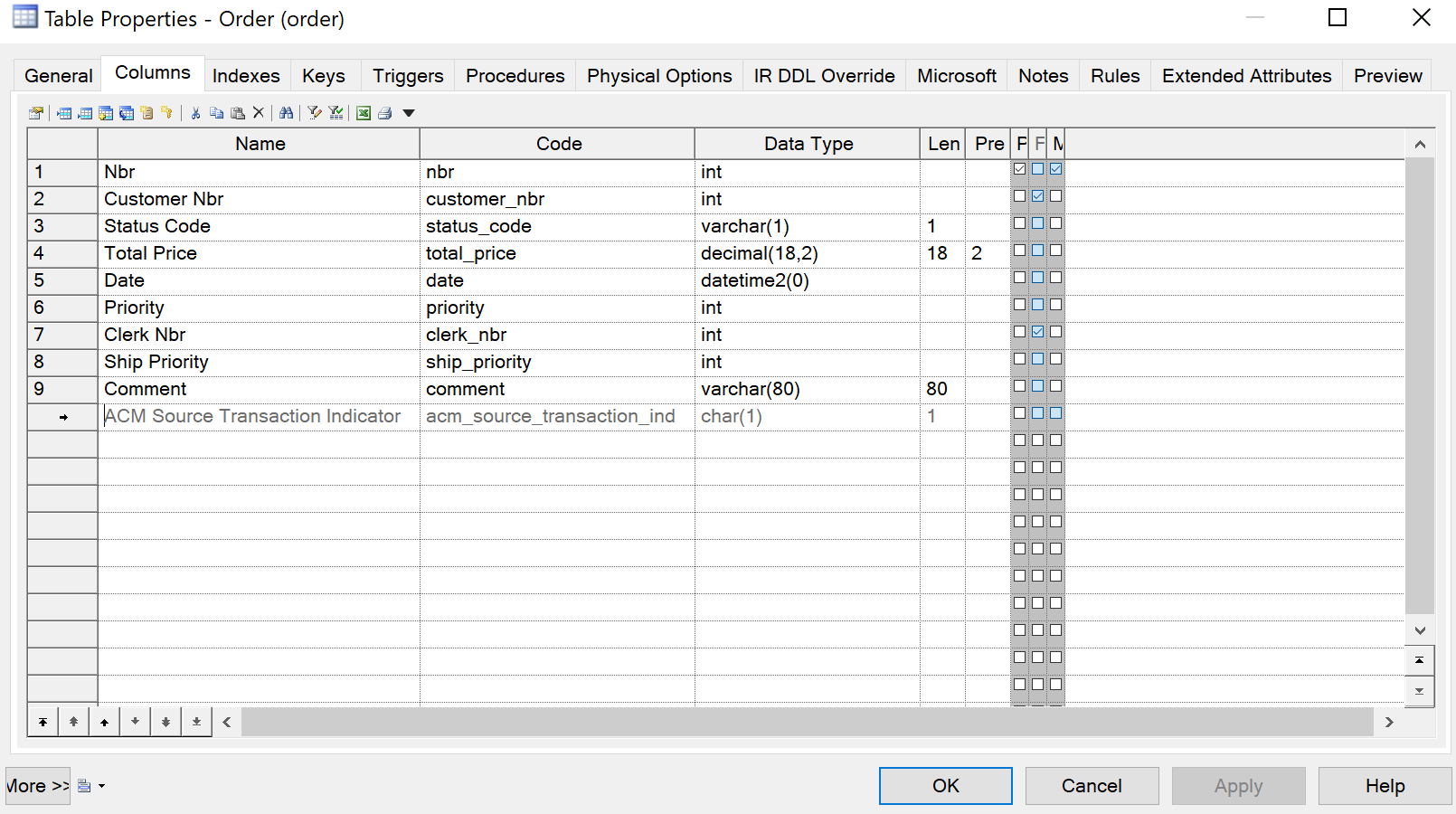 Mapped metadata attribute is shown