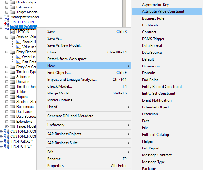 New Attribute Value Constraint