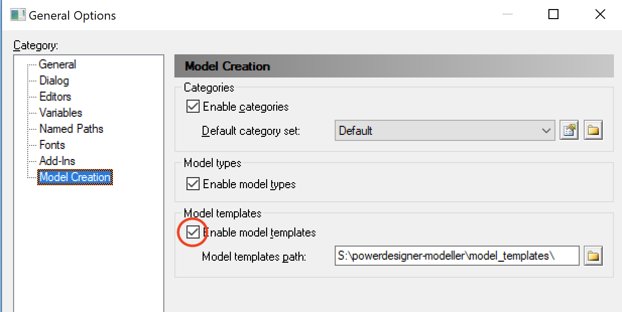 Model Templates